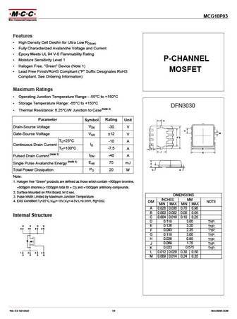 MCG10P03-TP
