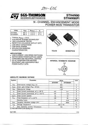 STH4N90