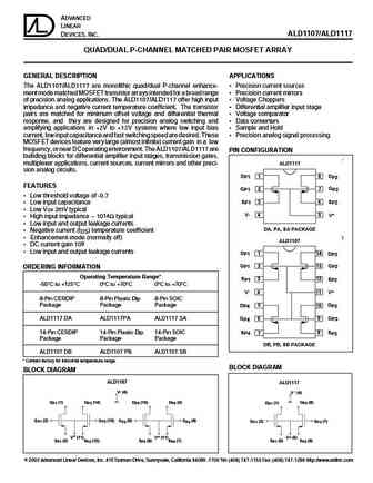 ALD1106SBL
