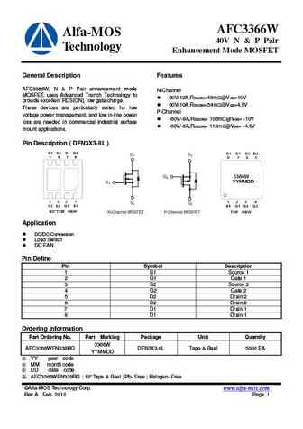 AFC3366W
