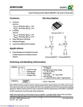 APM4568AK
