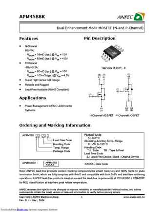 APM4568AK
