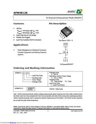 APM4812K
