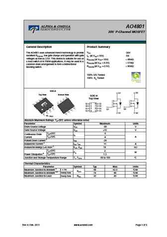 AO4801A