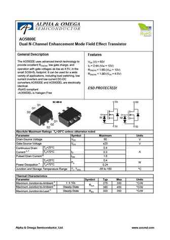 AO5803E
