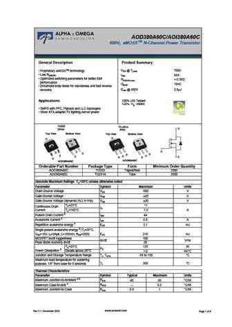 AOI380A60C
