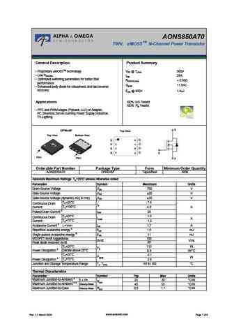 AONS850A70
