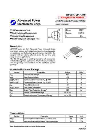 AP09N70P-A