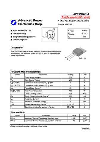 AP09N70P-A