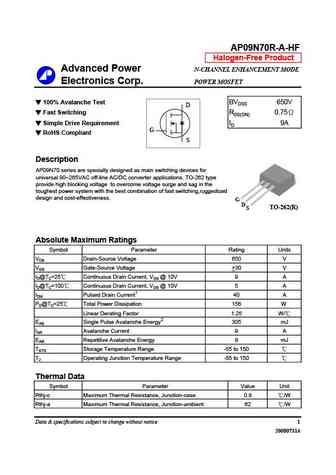 AP09N90CW
