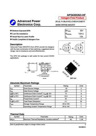 AP2430GN3-HF
