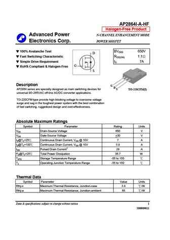 AP2864I-A-HF
