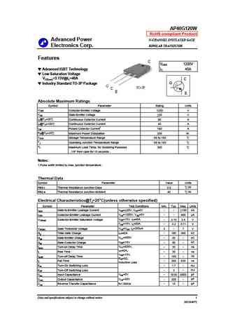 AP40G120W
