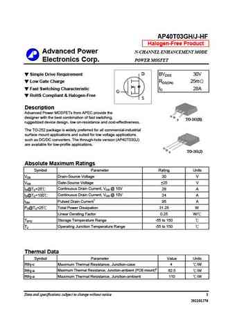 AP40T03GH-HF
