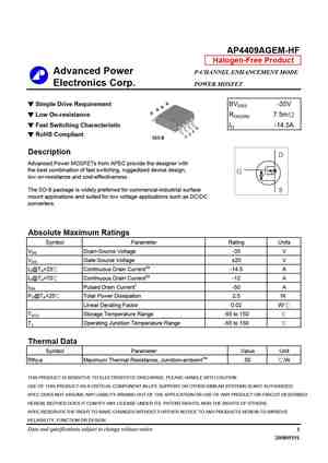 AP4409AGEM-HF