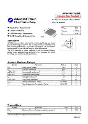 AP4409AGEM-HF