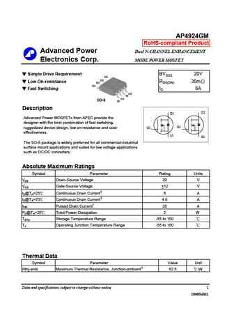 AP4920GM-HF
