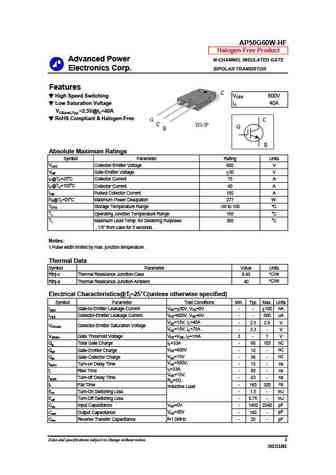 AP50G60SW
