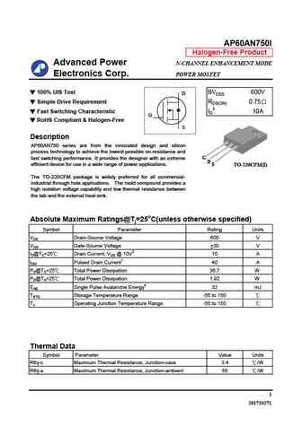 AP60AN750IN
