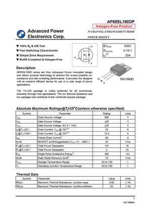 AP65SL190DWL