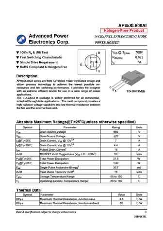 AP65SL600AR
