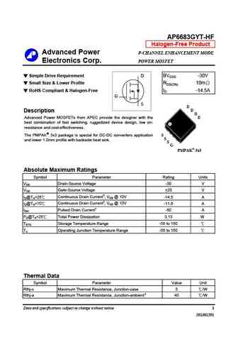 AP6683GYT-HF
