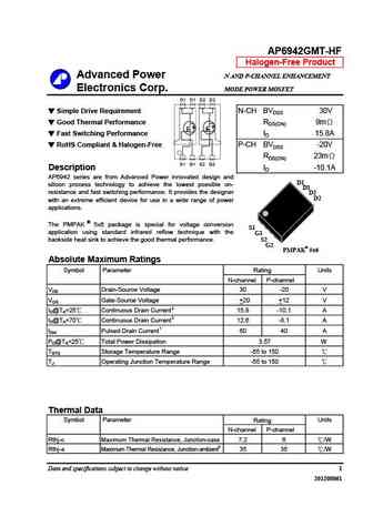 AP6942GMT-HF
