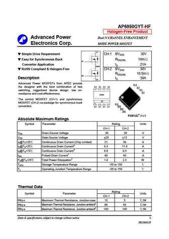 AP6950GYT-HF
