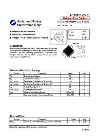 AP6985GN2-HF
