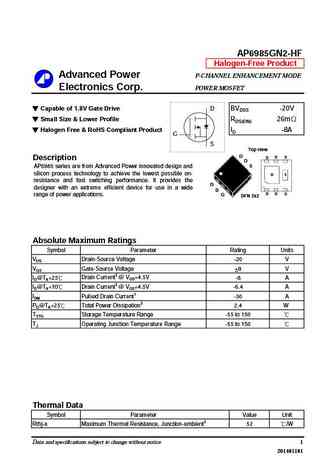 AP6985GN2-HF
