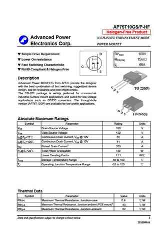 AP75T10BGP-HF
