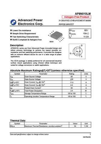 AP8N010LM
