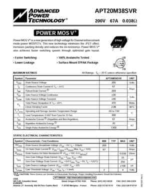 APT20M38BVR
