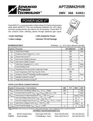 APT20M40HVR
