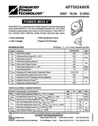 APT5024AVR
