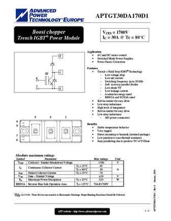 APTGT30DA170D1
