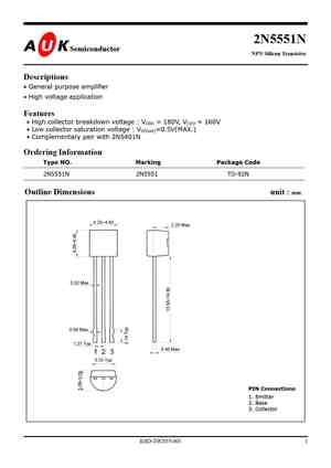 2N5551TA
