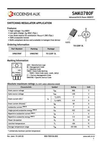 SMK0780FD
