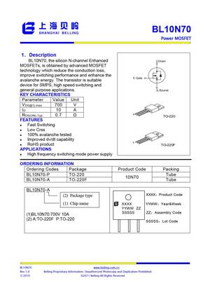BL10N70A-A
