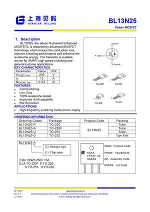 BL13N50-P
