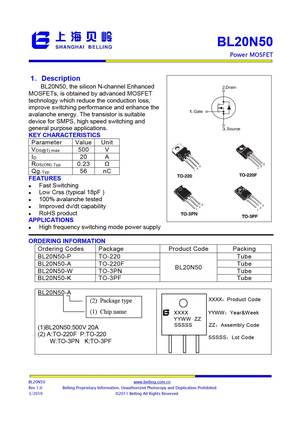 BL20N50-P
