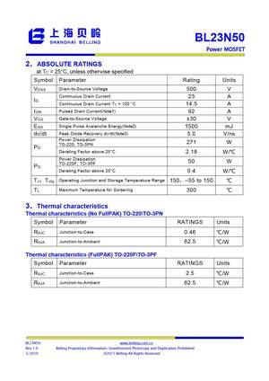 BL23N50-K

