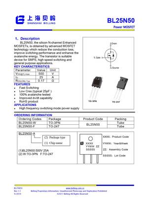 BL25N50-F
