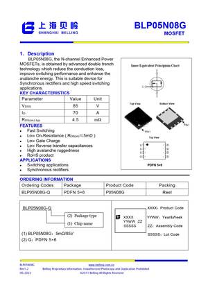 BLP055N10-B
