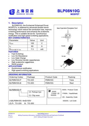 BLP08N10G-D
