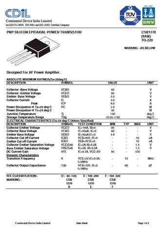 CSB1370D
