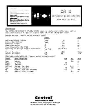 MPSA70M290
