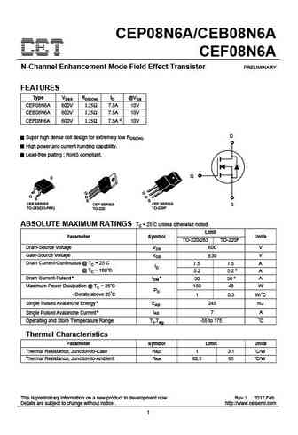 CEF08N8
