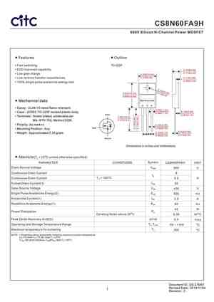 CS8N60D

