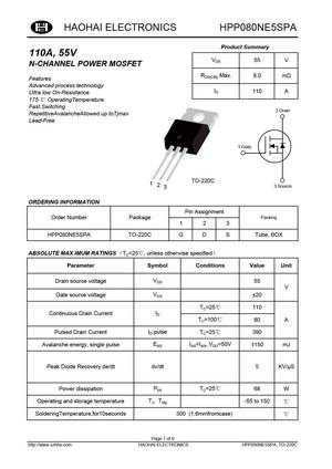 HPP080NE5SPA
